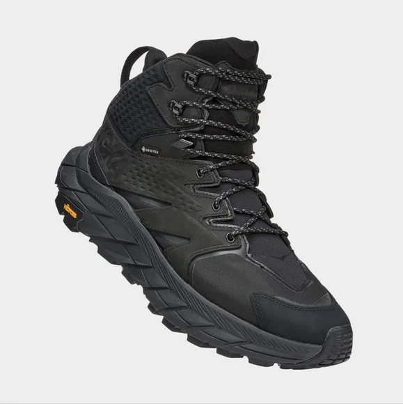 Hoka One One Mens Anacapa Mid GTX GoreTex Hiking Shoes Boots Size 10.5 ( 10.5D ) - Picture 2 of 5